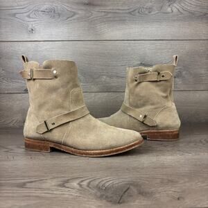 Joie Tan Suede Ankle Boots